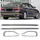후면 범퍼 밝은 스트립 배기 포트 트림 스트립, BMW 7 시리즈 730Li 740 750 2016 2017 2018 2019