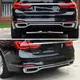 후면 범퍼 밝은 스트립 배기 포트 트림 스트립, BMW 7 시리즈 730Li 740 750 2016 2017 2018 2019
